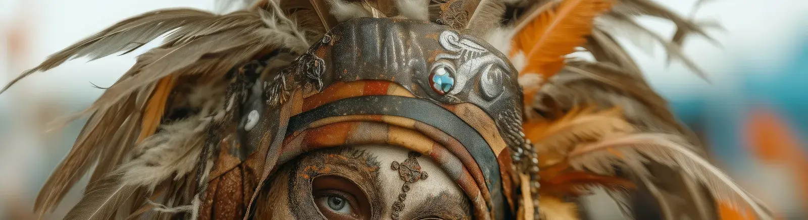 Девушка в художественном гриме