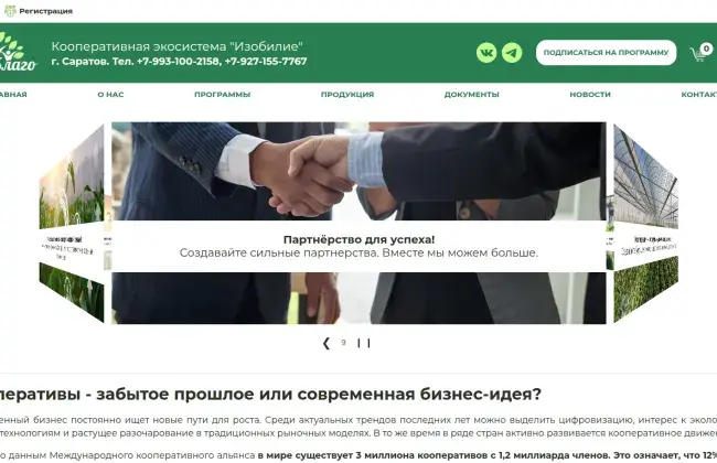 Кооперативный онлайн-сервис