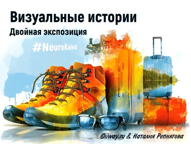 Двойная экспозиция в дизайне